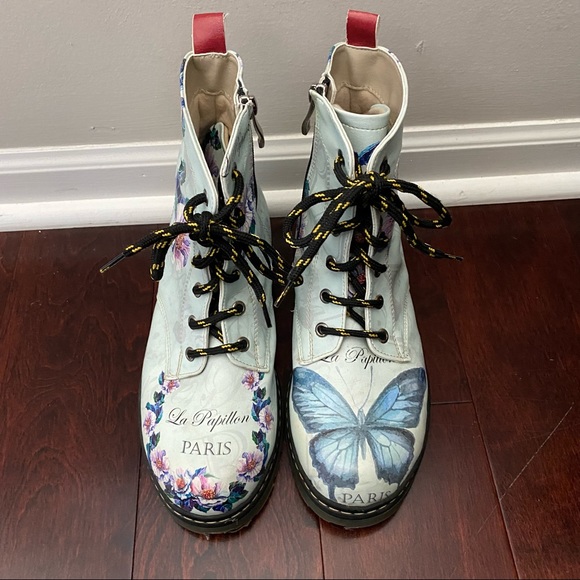 Goby Shoes - Goby La Papillion Paris Long Boots AMAR109